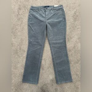 ✨NWT✨ Talbots Gray Straight Leg Corduroy Jeans